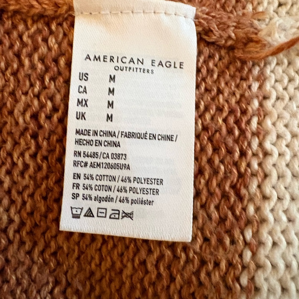American Eagle Outfitters Colorblock Cardigan - Picture 4 of 6